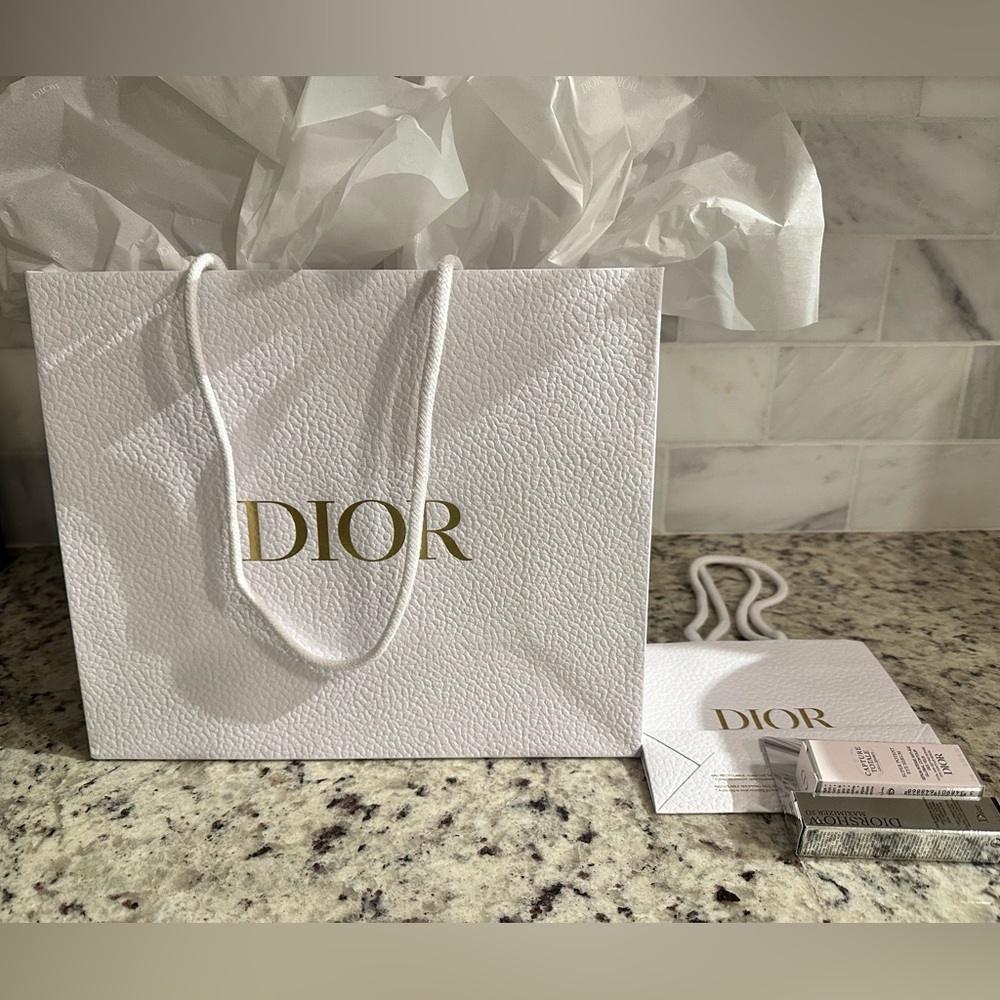 Dior Shopping Gift Bag Set